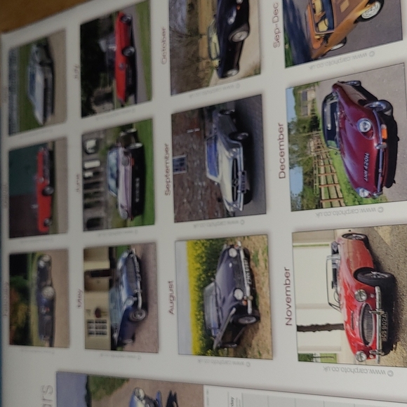 Vintage Sport classic car calendar 2015 - Picture 2 of 4
